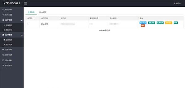 【XZPHPV3.0.1】在线授权系统源码 部分有加密插图(1)