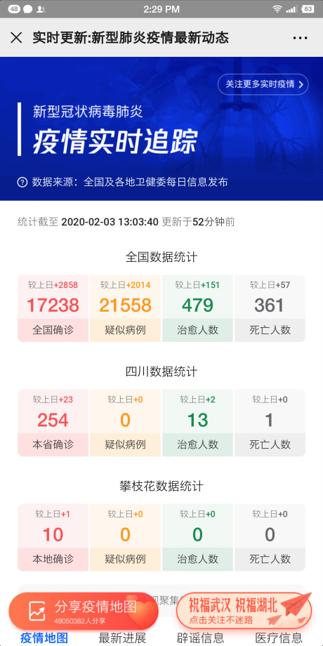 【肺炎疫情动态同步更新】全网独家最新抗击肺炎2.90病毒商情实情追踪系统-微擎模块插图(1)