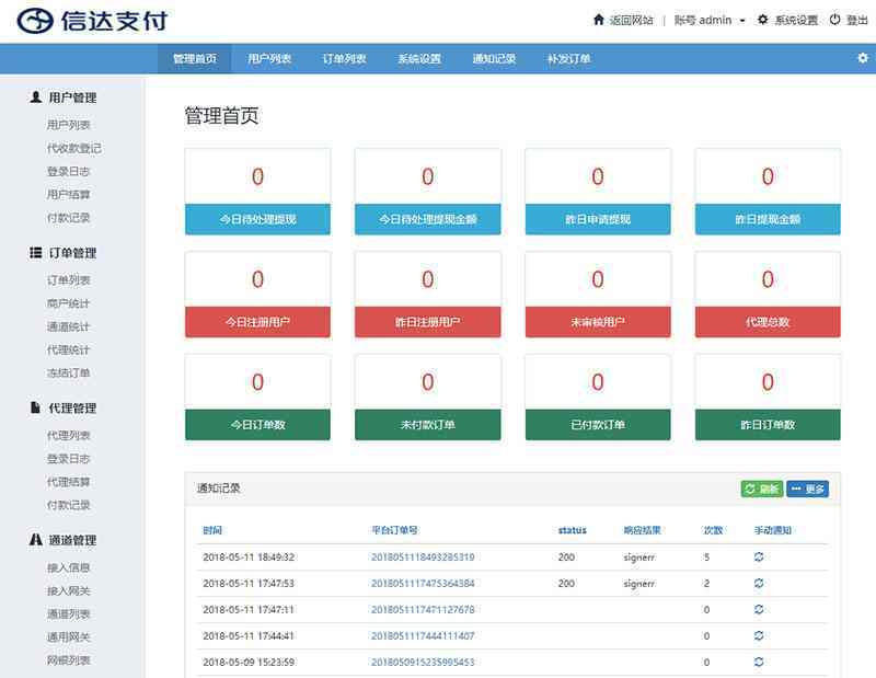 【API聚合支付修复版】2020.06首发信达支付PHP第三第四方支付源码支持H5扫码支付微信收款钱包 快捷支付插图(1)